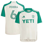 Daniel Pereira Austin FC adidas Youth 2024 The Armadillo Kit Replica Player Jersey – Tan