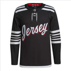 New Jersey Devils adidas Men's 2021/22 Alternate Primegreen Authentic Jersey - Black