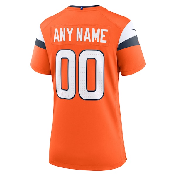 Denver Broncos Nike Women's Custom Game Jersey  - Orange