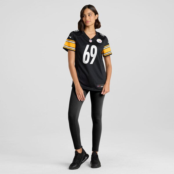Domenique Davis Pittsburgh Steelers Nike Women's  Game Jersey -  Black