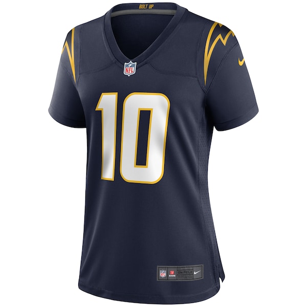 Justin Herbert Los Angeles Chargers Nike Women's Alternate Game Jersey - Navy/Powder Blue/Royal