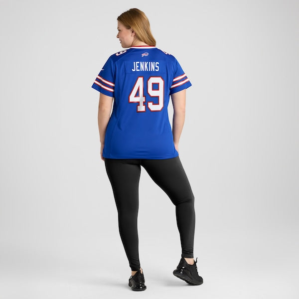 Keonta Jenkins Buffalo Bills Nike Women's Team Game Jersey -  Royal