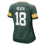 Malik Heath Green Bay Packers Nike Women's  Game Jersey -  Green
