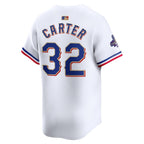 Evan Carter Texas Rangers Nike 2024 Gold Collection Limited Player Jersey – White