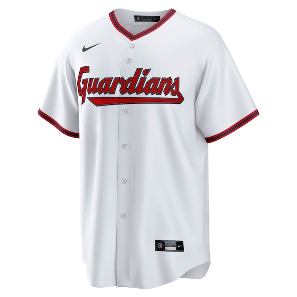 Cleveland Guardians Nike Home Home Blank Replica Jersey - White