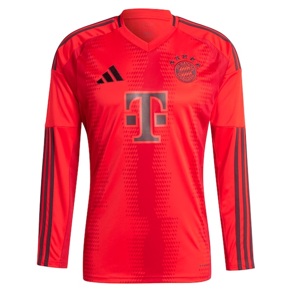 Thomas Müller Bayern Munich adidas 2024/25 Home Replica Long Sleeve Player Jersey - Red