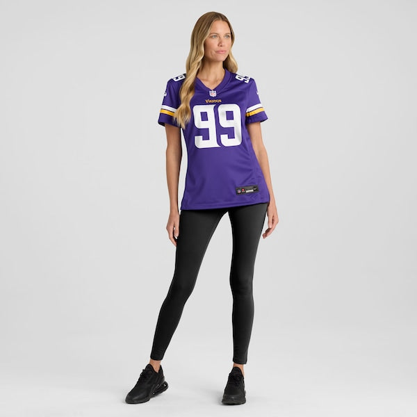 Jerry Tillery Minnesota Vikings Nike Women's  Game Jersey -  Purple