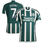 Mason Mount Manchester United adidas 2023/24 Away Authentic Player Jersey - Green/Red