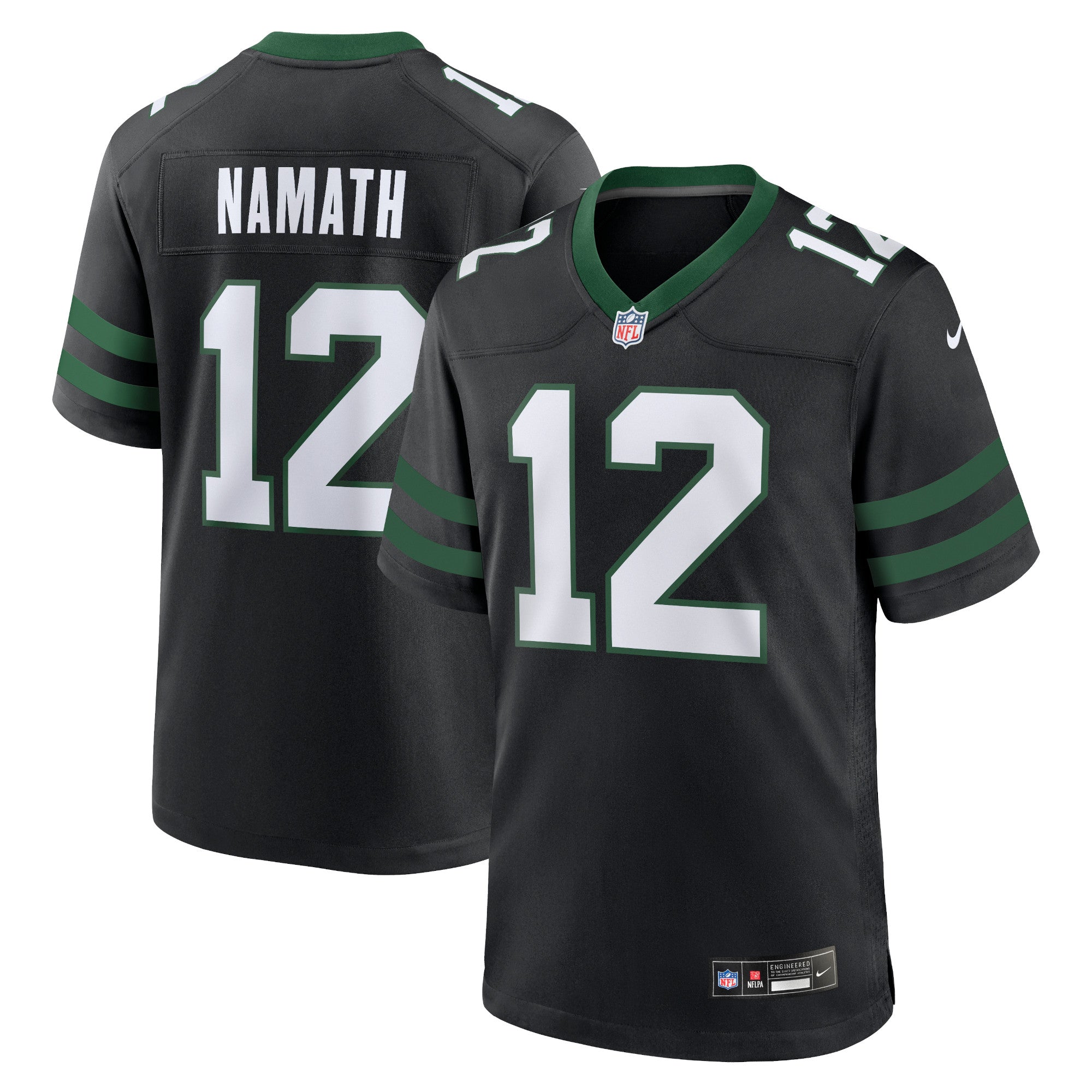 Joe Namath New York Jets Nike Game Jersey - Legacy Green