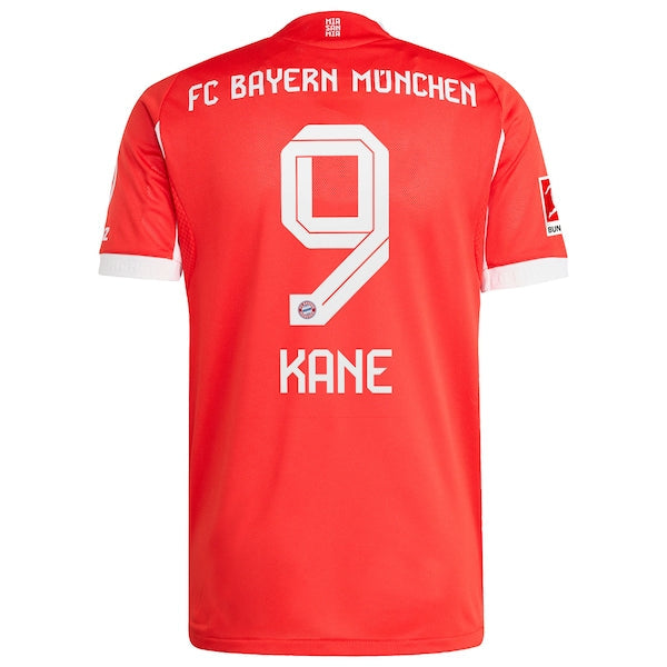 Harry Kane Bayern Munich adidas 2025/26 Home Authentic Jersey - Red/White