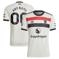 Manchester United adidas Originals  2024/25 Third Custom Authentic Jersey - Cream/Red/Navy