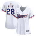 Jonah Heim Texas Rangers Nike Women's 2024 Gold Collection Limited Player Jersey – White
