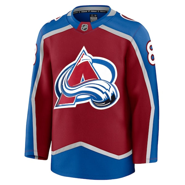 Cale Makar Colorado Avalanche  Home Premium Jersey - Burgundy/Navy/White