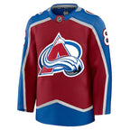 Cale Makar Colorado Avalanche  Home Premium Jersey - Burgundy/Navy/White