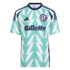 New England Revolution adidas Youth 2025 Eastern White Pine x Flag of New England Replica Jersey - White