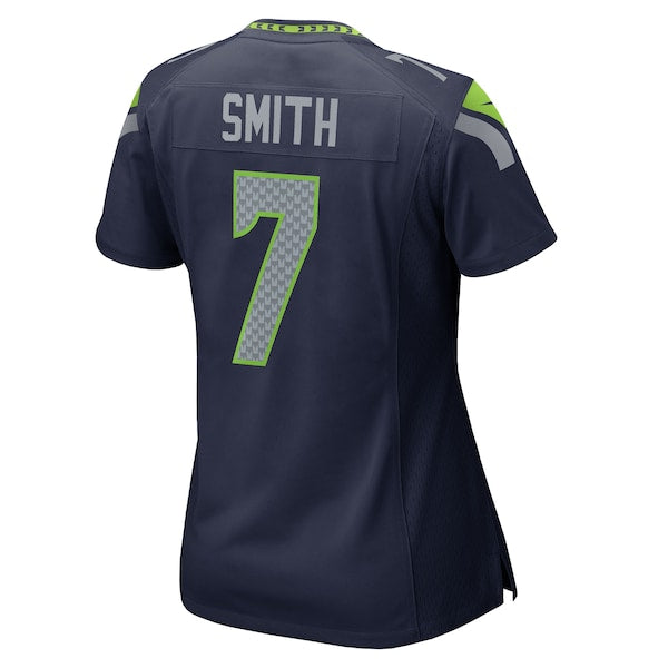 Geno Smith Seattle Seahawks Nike Women's Team Game Jersey -  College Navy/Neon Green