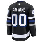 Tampa Bay Lightning  Alternate Premium Custom Jersey - Black/Blue/White
