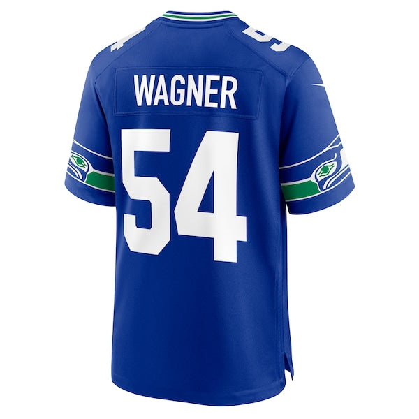 Bobby Wagner Seattle Seahawks Nike Throwback Player Game Jersey - Royal