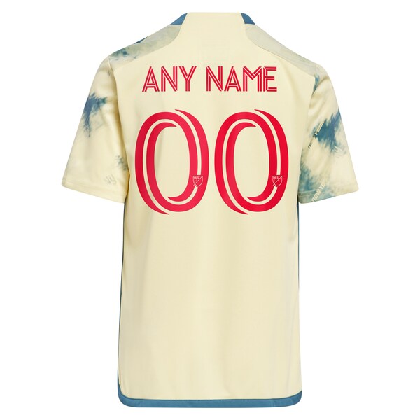 New York Red Bulls adidas Youth 2024 Daniel Patrick Kit Replica Custom Jersey - Yellow