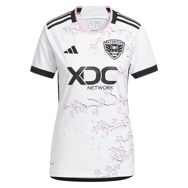 Christian Benteke D.C. United adidas Women's 2024 The Cherry Blossom Kit Replica Player Jersey - White