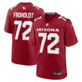 Hjalte Froholdt Arizona Cardinals Nike Game Player Jersey - Cardinal