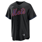 Francisco Alvarez New York Mets Nike Alternate Replica Jersey - Black