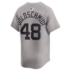 Paul Goldschmidt New York Yankees Nike Road Limited Player Jersey - Gray/White