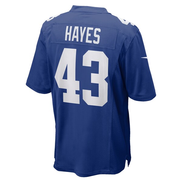 Kaleb Hayes New York Giants Nike Team Game Jersey -  Royal