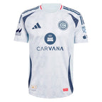 Kellyn Acosta Chicago Fire adidas 2025 The Municipal Kit Authentic Player Jersey - Light Blue