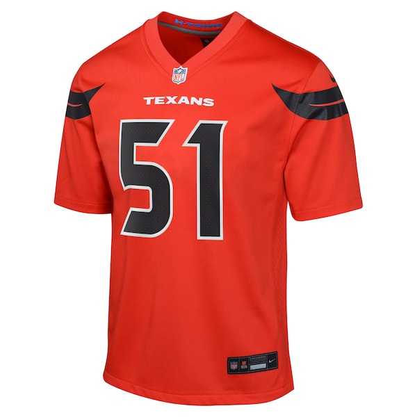 Will Anderson Jr. Houston Texans Nike Youth Alternate Game Jersey - Red