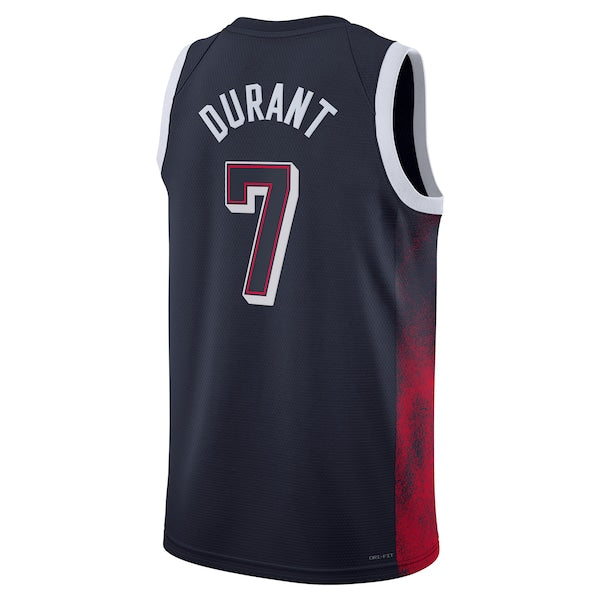 Kevin Durant Men's USA Basketball Nike Unisex 2024 Swingman Player Jersey - Navy