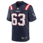 Chasen Hines New England Patriots Nike Game Player Jersey - Navy