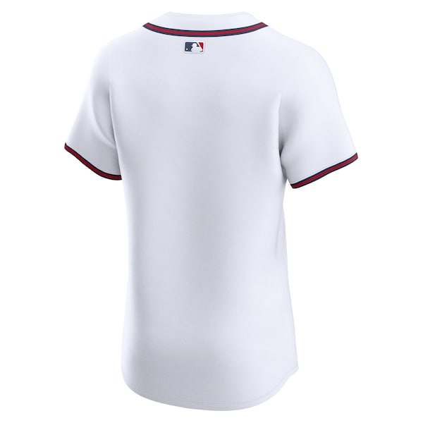 Atlanta Braves Nike Home Elite Jersey - White