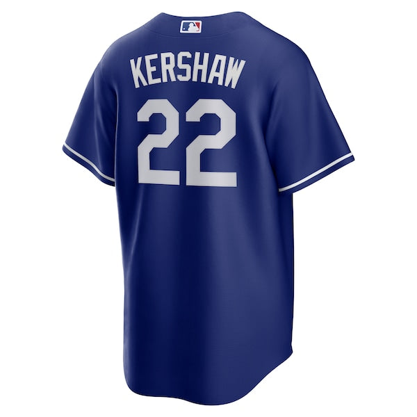 Clayton Kershaw Los Angeles Dodgers Nike Big & Tall Alternate Replica Player Jersey - Royal