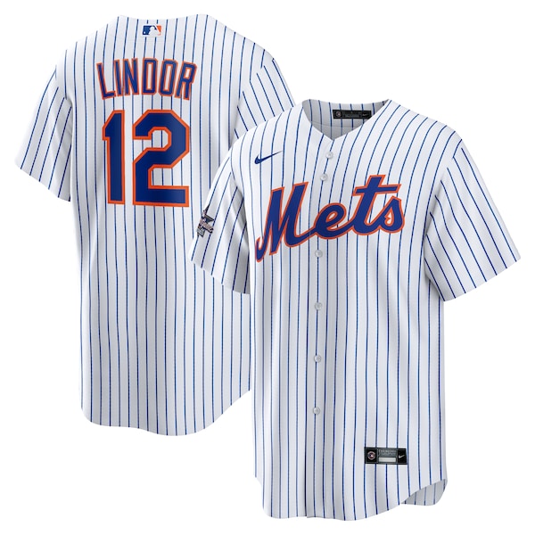 Francisco Lindor New York Mets Nike Youth 2025 MLB All-Star Game Home Replica Player Jersey - White