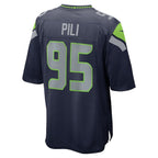 Brandon Pili Seattle Seahawks Nike Team Game Jersey -  College Navy
