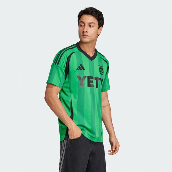 Austin FC adidas 2025 The Heartbeat Kit Replica Jersey - Green