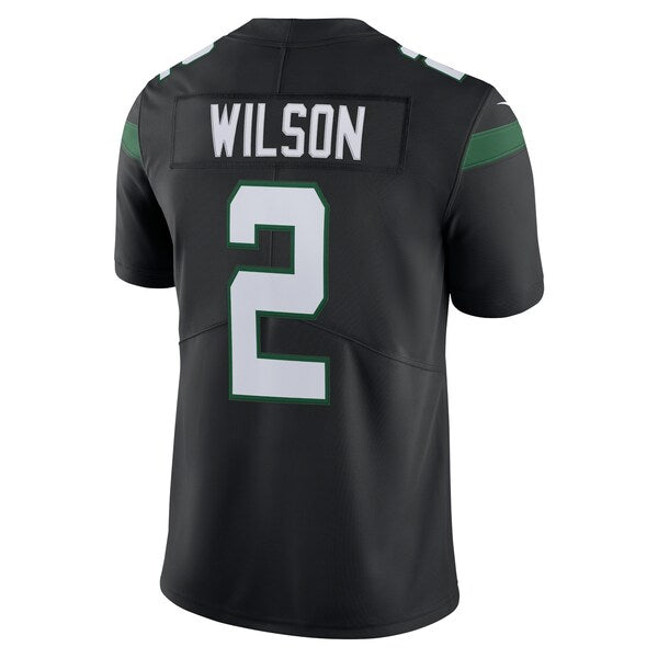 Zach Wilson New York Jets Nike Vapor Limited Jersey - Stealth Black/Green/White