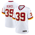 Jeremy Reaves Washington Commanders Nike Game Super Bowl Era Jersey - White