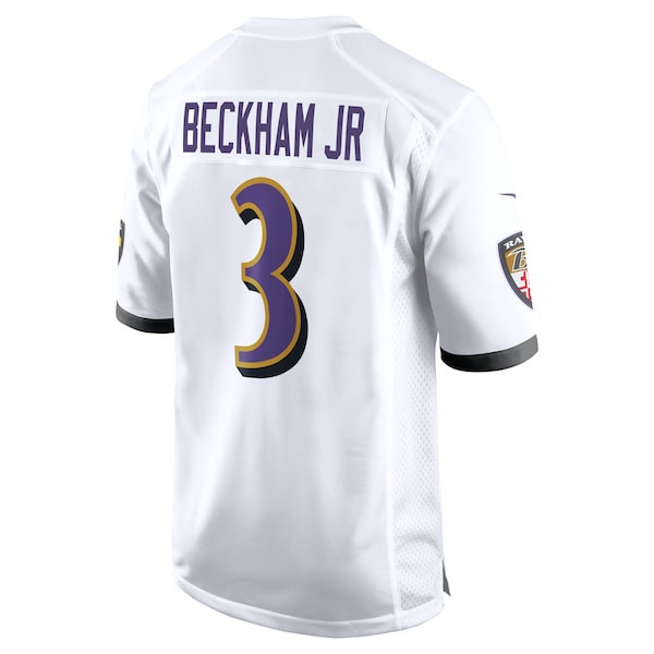 Odell Beckham Jr. Baltimore Ravens Nike Game Jersey - White/Black