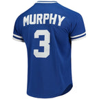 Dale Murphy Atlanta Braves Cooperstown Mesh Batting Practice Jersey - Royal/Scarlet