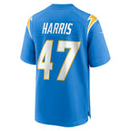 Josh Harris Los Angeles Chargers Nike Game Jersey - Powder Blue