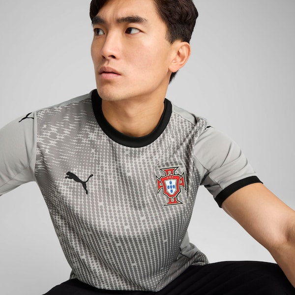 Portugal National Team Puma 2025 Goalkeeper Jersey - Gray