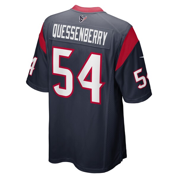 Scott Quessenberry Houston Texans Nike Game Player Jersey - Navy