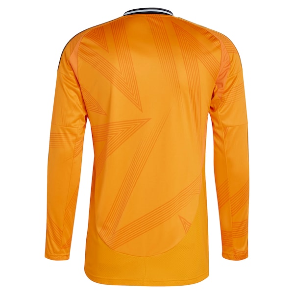 Los Merengues adidas 2024/25 Away Replica Long Sleeve Jersey - Orange