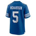 Anthony Richardson Indianapolis Colts Nike 2023 NFL Draft First Round Pick Alternate Game Jersey - Royal/Royal/White
