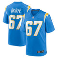 CJ Okoye Los Angeles Chargers Nike Team Game Jersey -  Powder Blue