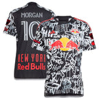 Lewis Morgan New York Red Bulls adidas 2024 Freestyle Authentic Player Jersey - Black