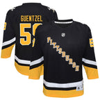 Jake Guentzel Pittsburgh Penguins Youth 2021/22 Alternate Replica Player Jersey - Black