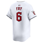 David Fry Cleveland Guardians Nike Home Limited Player Jersey - White